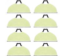 Daaxing Washable Reusable Microfiber Mop Pads Fits For Shark RV2610WA AV2610WA RV2620WD RV2610WFUS RV2410WD AI Ultra 2-in-1 Robot Vacuum Cleaner Replacement Accessories (8PCS)