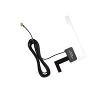 DAB Antenna SMB, DAB+ Radio Aerial Antenna with Cable & Glass Mount for Pioneer Clarion JVC Kenwood Alpine, AM/FM Active Signal Reception for Car Windscreen Mount Aerial Radios