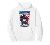 Dab Boy Belize Flag Pride Cool Belizean for Boys and Kids Pullover Hoodie