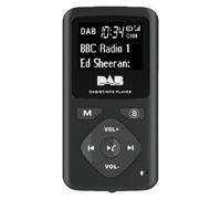 DAB/DAB Digital Radio Bluetooth 4.0 Personal Pocket FM Mini Portable Radio Earphone MP3 -USB