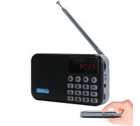 DAB / DAB+ Digital Radio Portable with FM Rechargeable Battery Bluetooth Speaker