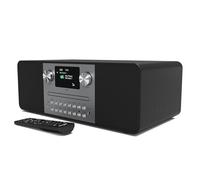 DAB/DAB+ & FM Digital Radio with CD Player | Bluetooth & USB MP3 Player | 60w Premium Sound | Remote Control | Mains Powered | Perfect for Home Entertainment | AZATOM D4 (Black)