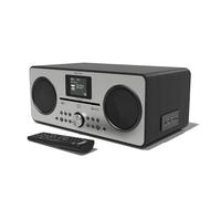 DAB/DAB+ & FM Digital Radio with CD Player | Bluetooth & USB MP3 Player | Premium Sound | Remote Control | Mains Powered | Perfect for the Home or Office | AZATOM Trinity D3 (Black)