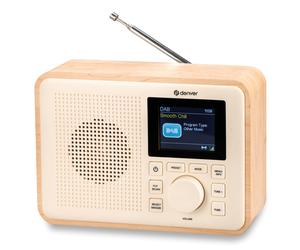 DAB+ Digital Portable Radio Made Using BioPlastics Bluetooth Dual Alarm DAB-60
