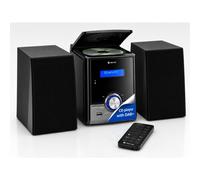 DAB+ FM CD Micro System Denver MDA-285 Bluetooth USB Alarm Clock Remote Control