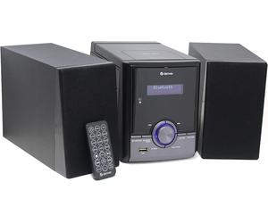 DAB+ FM CD Micro System Denver MDA-285 Bluetooth USB Alarm Clock Remote Control