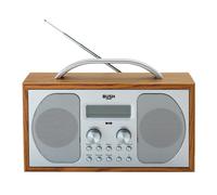 DAB/ FM STEREO RADIO IN A WOODEN CABINET