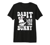 Dab It Like The Bunny Easter Dabbing Funny Rabbit Lovers Premium T-Shirt