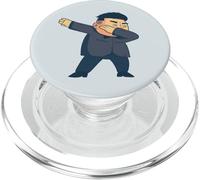 DAB Kim Jong Un Funny Dabbing Meme North Korea Leader Dabs PopSockets PopGrip for MagSafe