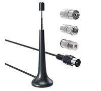 DAB Radio Aerial for Hifi System Indoor, Ancable 3M FM Indoor Radio Antenna for Tuner Stereo Amplifier Home Cinema System Home Theater System HiFi Receiver with Magnetic Base