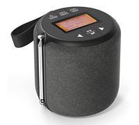 DAB Radio Portable, Bluetooth Speaker, DAB Plus/DAB Radio, FM Radio, Shower Speaker, IPX4 Splashproof Water Resistant, Type-C USB, 5W Stereo Speaker with Bluetooth 5.0, Rechargeable