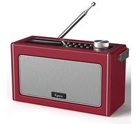 DAB Radio Portable, DAB/DAB Plus Radio, FM Radio, Portable Bluetooth Speaker, Digital Radio with USB Charging for 15 Hours Playback, Bluetooth Stereo Speakers, Rechargeable