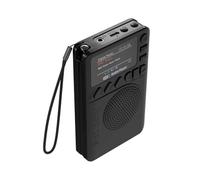 DAB Radio Portable, Mini DAB FM Digital Radio with Headphone Jack MP3 Player Rechargeable Color Screen Pocket Radios for Outdoor Camping Hiking