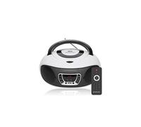 DAB Radio With CD Player Digital Radio Mains Powered or Battery - Portable CD Player - FM Radio - Remote Control, USB & AUX IN for Smartphone & T