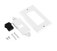 DABAIXIONG 1 Port HDTV-compatible Wall Plate Supports 4K2K Clearly For Projector And Professional Setting HDTV-compatible Auditory Video Plate