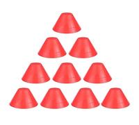 DABAIXIONG 10x Soccer Cones With Holder Practical Mark Disk Field Cone Marker Training Accessories Outdoor Games Supplies For Adult