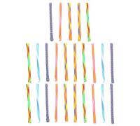 DABAIXIONG 25Pcs Cats Tube Woven Cats Toy Kitten Toy Interactive Teething Chewing Spring Tube to Exercise