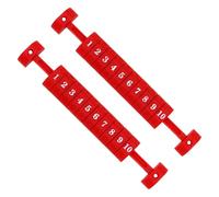 DABAIXIONG 2Pcs Table Football Counter Foosball Air Hockey Scoring Units Counters Table Football Scoreboard Accessory Scoring Counters