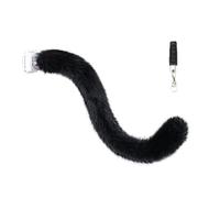 DABAIXIONG Cats Tail Remote Control Wagging Tail Animal Tail Plush Soft Tail Halloween Party Costume Accessories for Woman