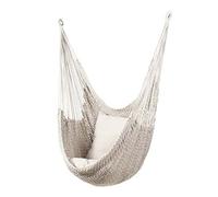 DABAIXIONG Hammock Chair Porch for Seat Woven Hanging Rope String Netted Swing