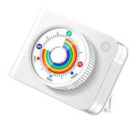 DABAIXIONG Kitchen Timers Quiet Operations Visual LED Display ABS Construction Time Management Tool For Modern Homes Black Kitchen Stopwatches