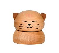 DABAIXIONG Nordic-Style Wooden Animal Music Box Handcrafted Rotating Home Decor With Natural Carvings For All Ages Home Music Box
