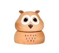 DABAIXIONG Nordic-Style Wooden Animal Music Box Handcrafted Rotating Home Decor With Natural Carvings For All Ages Home Music Box
