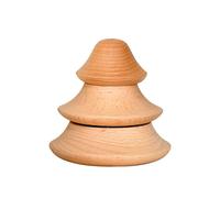DABAIXIONG Nordic-Style Wooden Animal Music Box Handcrafted Rotating Home Decor With Natural Carvings For All Ages Home Music Box