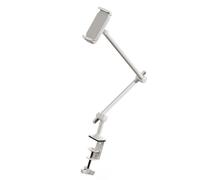 DABAIXIONG Professional Tablets Stand With Ball Joint Rotation Heavy Duty Metal Construction Height Adjustable For 4.7-12.9Inch Two Piece Arm Tablets Stand With Ball Joint