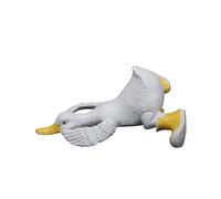 DABAIXIONG Resins Funny Duck With Rain Boot Figurine Garden Statue Cartoon Animal Ornament For Outdoor Balconies And Indoor Decors Garden Duck Ornament