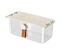 DABAIXIONG Space Saving Under Desk Organizers With Ergonomic Handle For Bathroom Storage Drawer Shelf Bathroom Organizers
