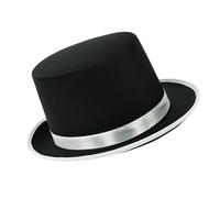 DABAIXIONG Trendsetting Flat Brimmed Hat With Ribbon For The Modern Wear Elegant Ribbon Hat For Stage Shows Magician Costume Panama Hats Women