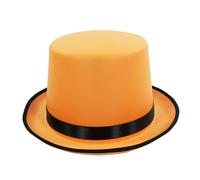 DABAIXIONG Trendsetting Flat Brimmed Hat With Ribbon For The Modern Wear Elegant Ribbon Hat For Stage Shows Magician Costume Panama Hats Women