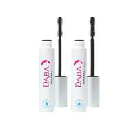 DABALASH Daba Duo Waterproof Mascara Twin Pack Waterproof & Sweat Proof for up to 24 hours Two 0.45 oz Mascaras, Very Black