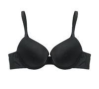 DABAOK Bras Pack for Women Bra Fashion Deep Cup Bra Hides Back Fat Bras for Women Full Back Coverage Sports Bra Pack of Bras for Women Push up Black