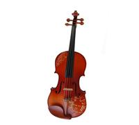 DABAUR Violin for Beginners 4/4 Handmade Acoustic Violin Solid Spruce Front Panel Maple Back Panel Carved Violin Sound Quality Clear And Bright