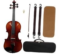 DABAUR Violin for Beginners 4/4 Violin Handmade Spruce Wood Grain Violin Kit With Case And Bow Suitable For Beginners Musical Instrument Gift(B)