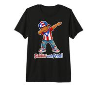 Dabbin with Pride Puerto Rico Parade Design Premium T-Shirt
