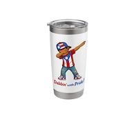 Dabbin with Pride Puerto Rico Parade Design Stainless Steel Insulated Tumbler