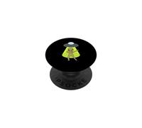 Dabbing Alien Lover Funny Halloween Dab Dance Pose Aliens PopSockets Adhesive PopGrip