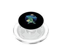 Dabbing Alien Lover Funny Halloween Dab Dance Pose Aliens PopSockets PopGrip for MagSafe