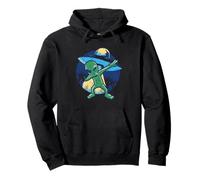 Dabbing Alien Lover Funny Halloween Dab Dance Pose Aliens Pullover Hoodie