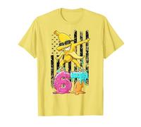 Dabbing Banana American Flag 67 Six Seven Ice Cream Drip T-Shirt