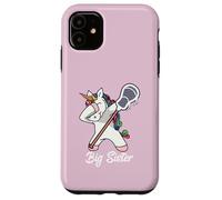 Dabbing Big Lacrosse Sister Unicorn Case for iPhone 11