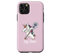 Dabbing Big Lacrosse Sister Unicorn Case for iPhone 11 Pro