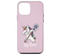 Dabbing Big Lacrosse Sister Unicorn Case for iPhone 12 mini