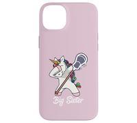 Dabbing Big Lacrosse Sister Unicorn Case for iPhone 14 Plus