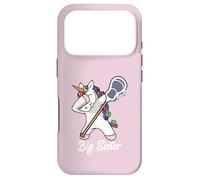 Dabbing Big Lacrosse Sister Unicorn Case for iPhone 17 Pro
