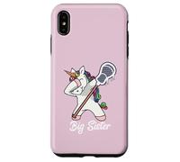 Dabbing Big Lacrosse Sister Unicorn Case for iPhone XS Max