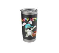 Dabbing Bunny Easter Day Funny Egg Hunt Rabbit Happy Easter Stainless Steel Insulated Tumbler
